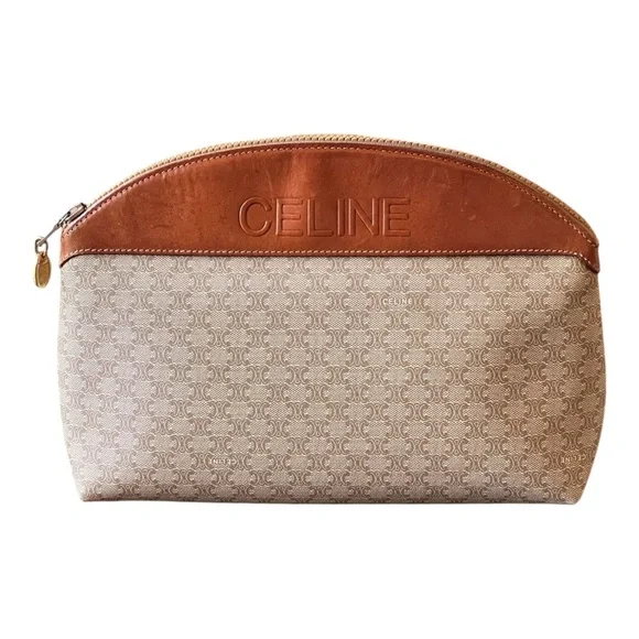 Vintage Celine Macadam canvas pouch - Picture 2 of 9